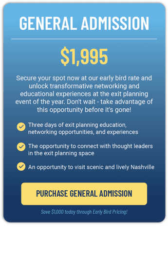 The 2026 Exit Planning Summit | Exit Planning Summit