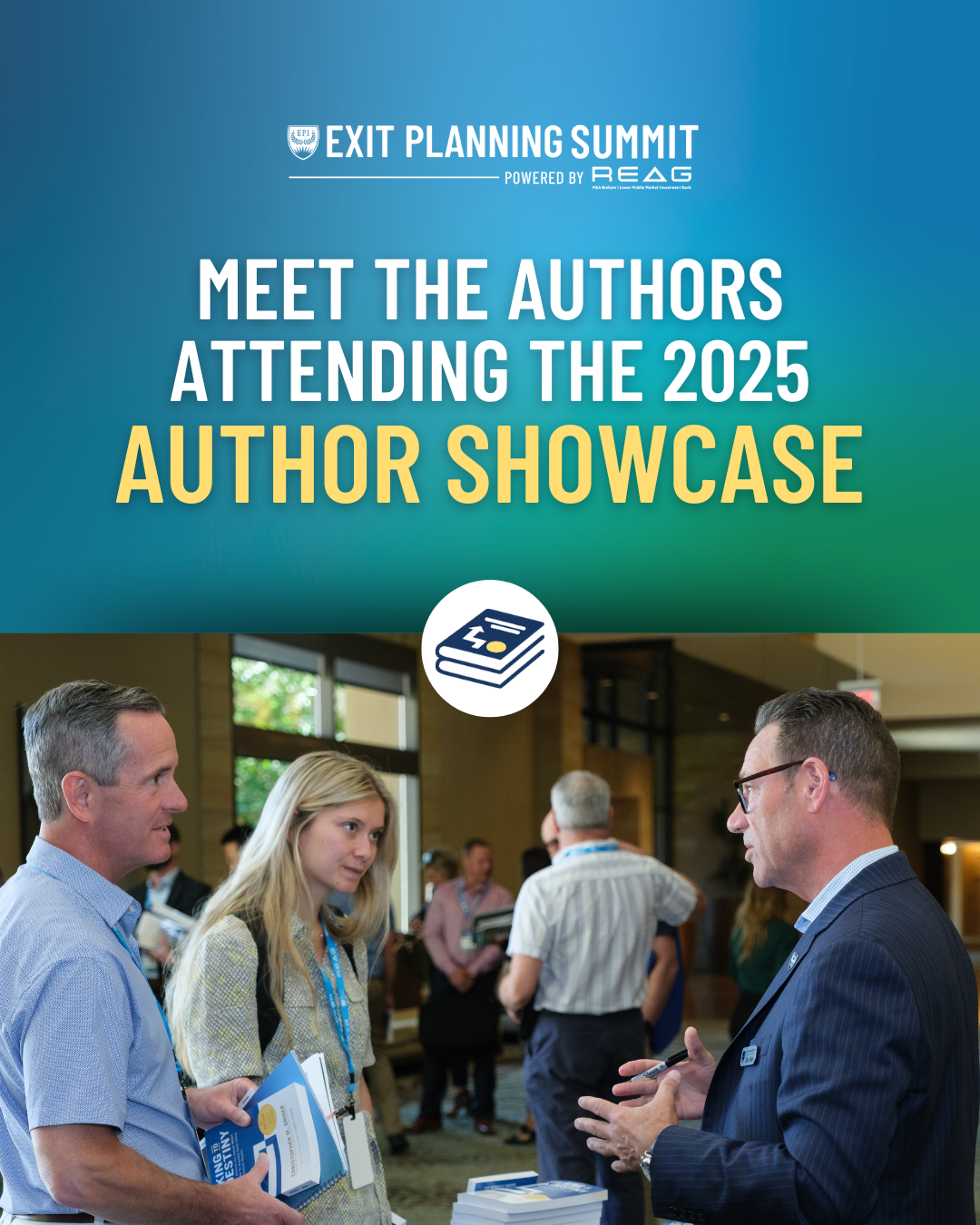 A picture of a group of people in business casual wear.